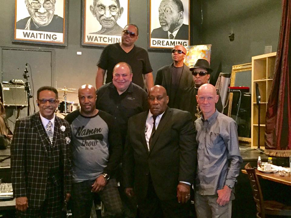 Curtis Pope (Trumpet/Band Leader), Johnny Long (Tenor Sax), Ronnie Hinton (Guitar), Kevin Walker (Bass), Kiggo Wellman (Drums), Elliott Levine (Keyboards), Winfield Parker (Vocals) -- Live at Busboy and Poets for Wilson Pickett's Book Signing