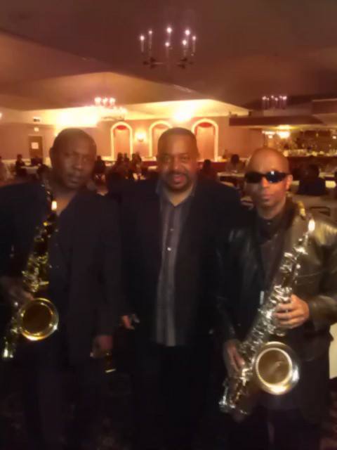 Johnny Long, Greg Gaskins, Doug Mckinzie at Skip Pitts and Woodie Woodson Fundraiser